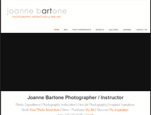 Tablet Screenshot of joannebartone.com